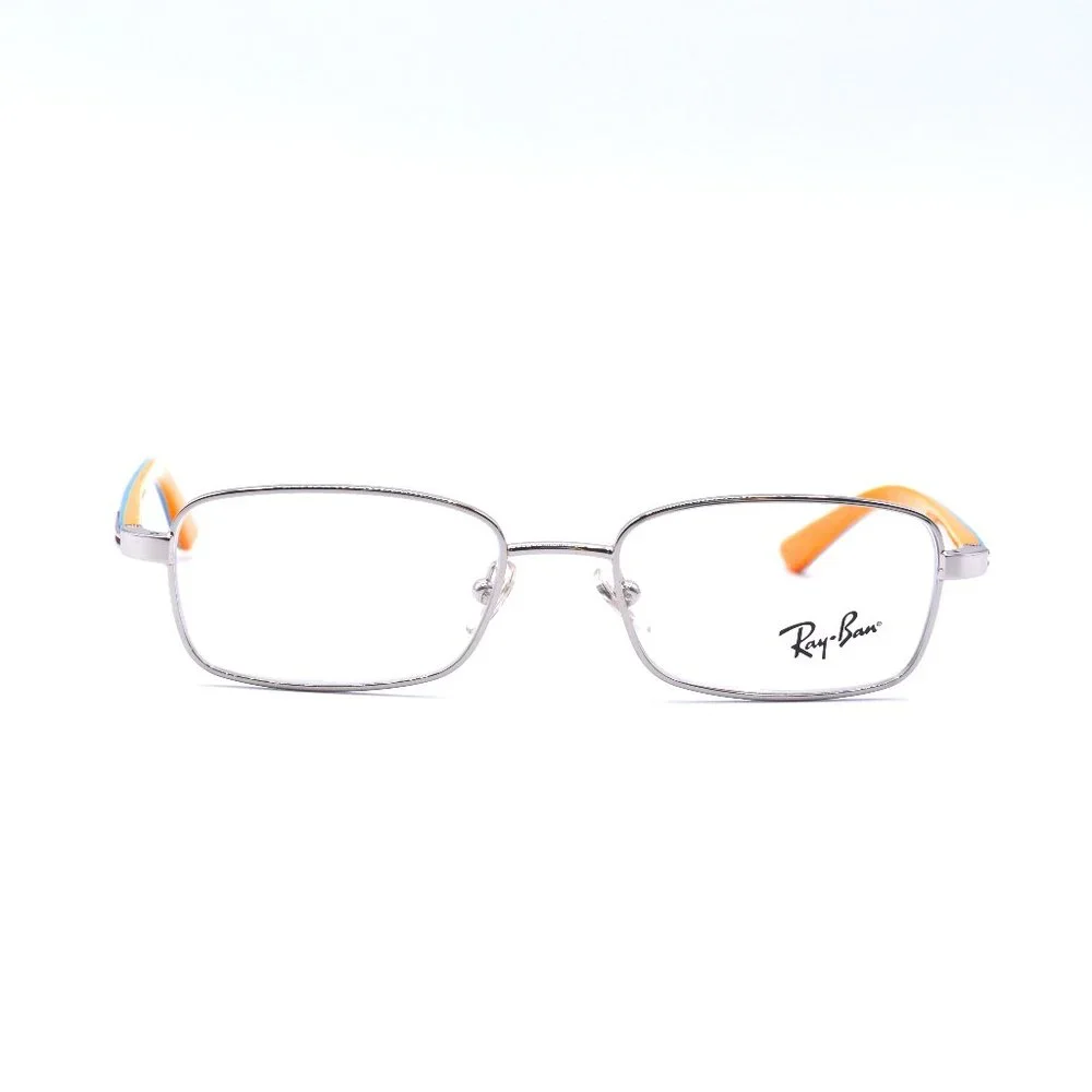 RAY-BAN JUNIOR RB1037 4022 SILVER PINK AUTHENTIC EYEGLASSES FRAME
